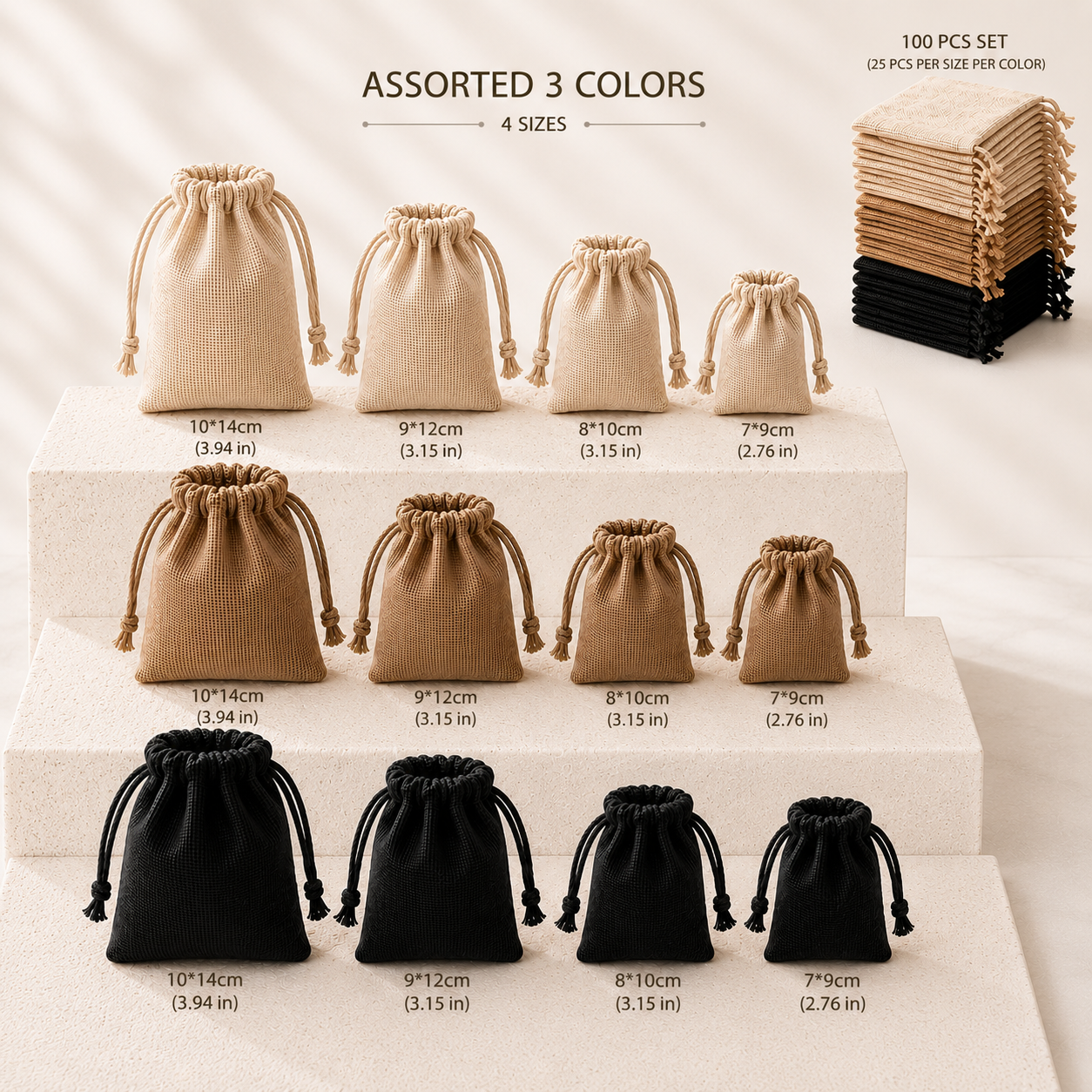 MIX-TIE BAGS (100PCS)