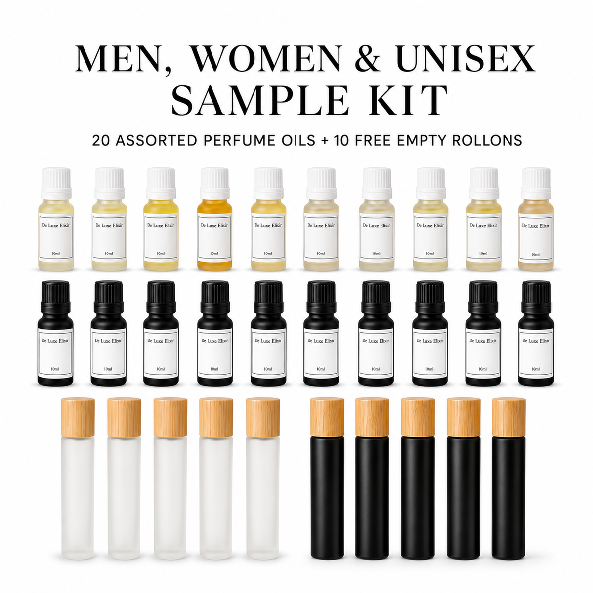 Perfume Oil Sampler Kit-20pcs