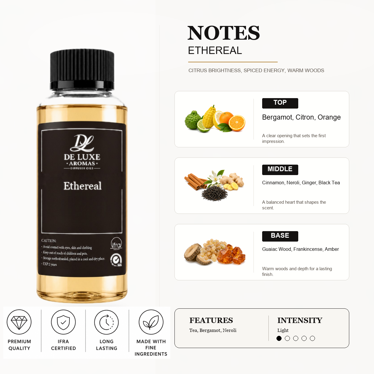 Ethereal – Luxury Diffuser Oil