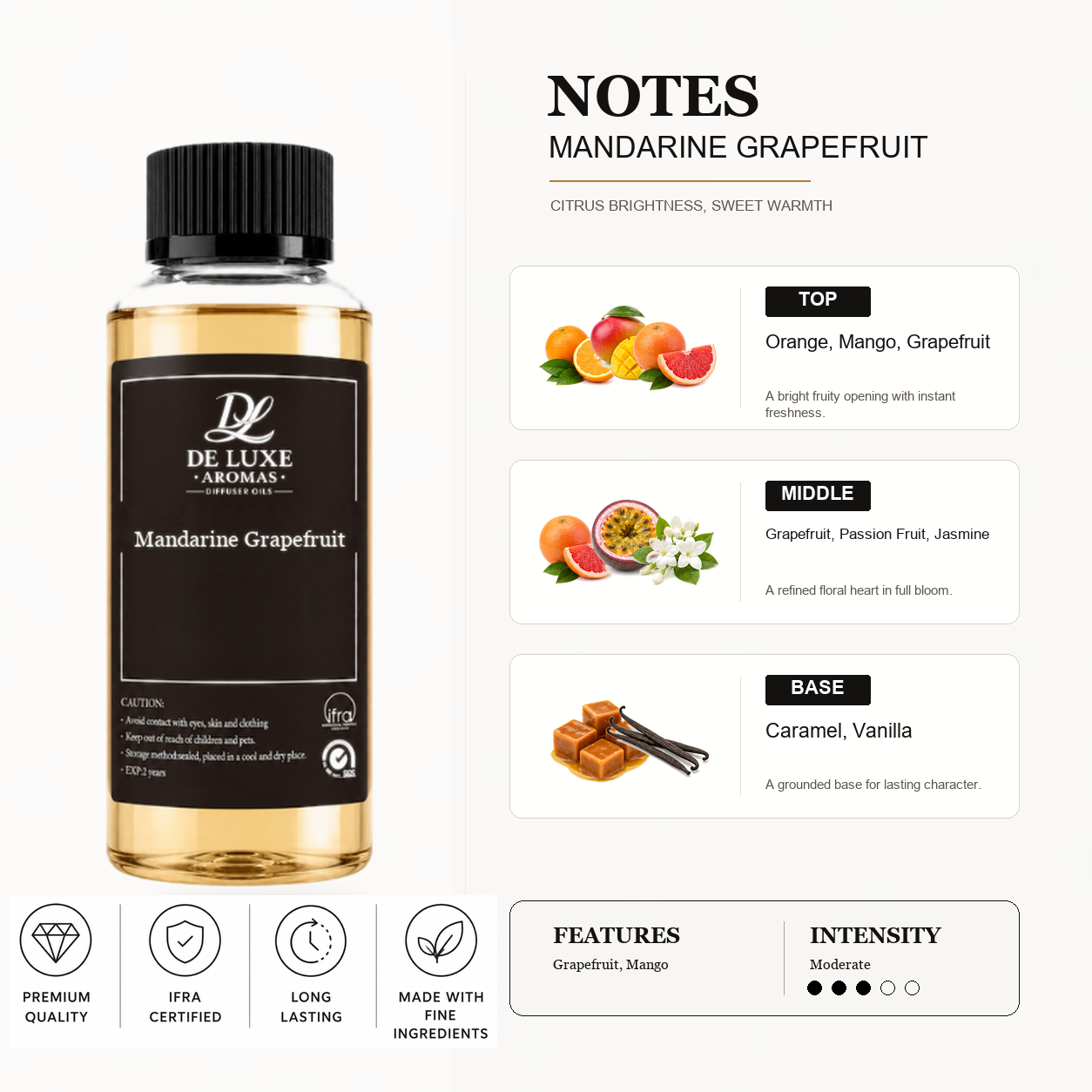 Mandarine Grapefruit